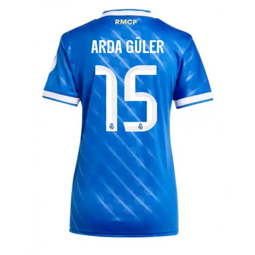Ženski Nogometni dresi Real Madrid Arda Guler #15 Tretji 2025-26 Kratek Rokav